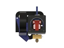 Ender 3 V2 Compact Fan Duct direct drive compatable