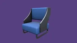Futuristic Workspace: Armchair