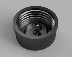 GL45 Screw Cap with Safety Bend