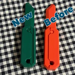 Gravity knife fidget toy extended (no screws)