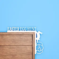 Home Decorations & Ornaments STL indir - Easter Egg Door Corner Decoration - XP3Design