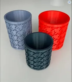 Houndstooth Container