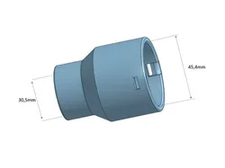 Miele vacuum hose mount