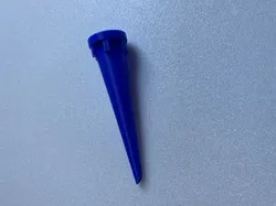 Nozzle tip for silicone dispensing tube