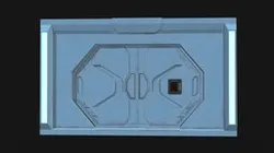 Sci-fi door.