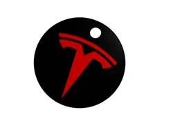 Tesla Keychain