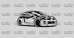Vehicles & Machinery STL Descărcare - Renault Clio v6 - BronCustoms