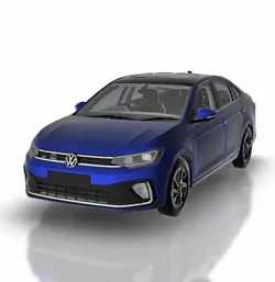 Vehicles & Machinery STL Download - Volkswagen Virtus GT 2022by 3DCARSALON