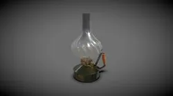 An old oil soviet (who would guess huh) lamp.