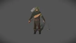 Archer Elf Character