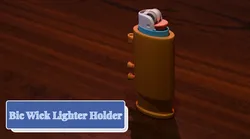 Bic Wick Lighter Holder