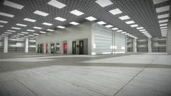 Big Square Commercial Building