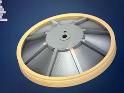 C260 WOOD machine pulley