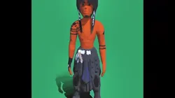 Characters & Creatures STL indir - WOKE AFRICAN 3D MODEL - LUKANDA21