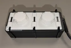 Double Clip Cable Tie - Powerstrip Holder for Multiboard ("Underware" Cable Management System by HandsOnKatie)