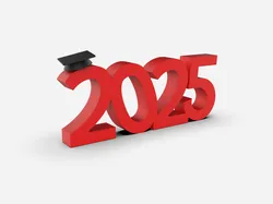Graduation gift 2025 celebration with hat