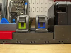 Gridfinity holder for 2 Fastcap ProCarpenter Tape Measures