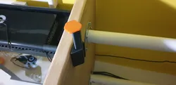 Improved Slideable Headphone holder