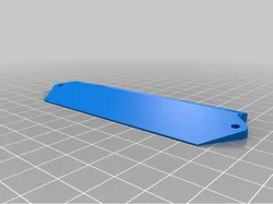 LC Racing 12B battery plate wedges