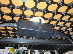 Multiboard underware zip-tie holder