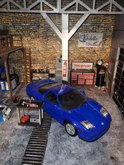 Other STL Descărcare - 1/24 Chariot d'outillage de garage / Garage tool cart - Vendetta3Diorama