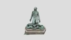 Parkman Plaza: Religion Statue