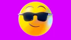 Smirking cool with sunglasses Emoji or Smiley