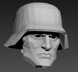 Supersoldaten 1960 mask & helmet (Wolfenstein New Order)