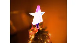 The Star of Hope - 6.5 in RGB Christmas Tree Topper
