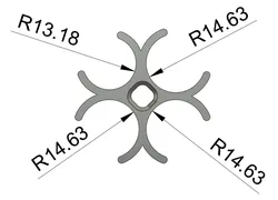 Tsunami SUP Paddle Clip Set – Optimized for Tsunami SUP, Parameterized for Universal Compatibility