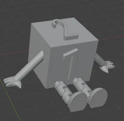 Block Buddy - Articulated Desk Toy - Number