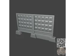 Eastern bloc concrete wall 2