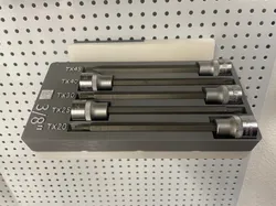 gridfinity bin socket torx holder