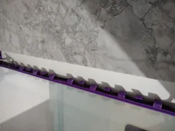 Lack enclosure gap fillers with cable management