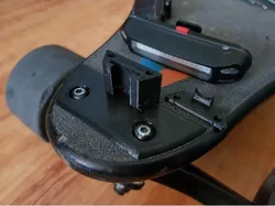 Longboard light mount