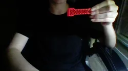 Smaller scraper for smaller prints