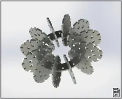 Test Models STL indir - Rodin Coil Torus .STL | 12 inch 300mm. x 80mm. Diameter Coil - CrownchakraPL