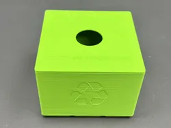 Battery Recycling Bin & Lid (Gridfinity compatible)