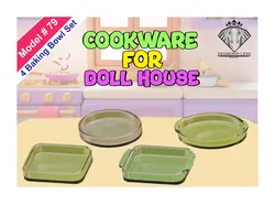 Board Games & Card Games STL تنزيل - 4 Different Baking Bowl Set - DIAMOND-LION