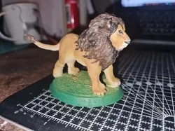 Characters & Creatures STL تنزيل - Lion - Wooot3D