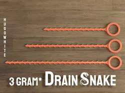 Drain Snake (Unclogger) - 15, 20, 25 cm (3 gram*)