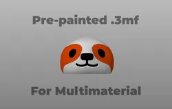 Flexi Sloth Multimaterial Face