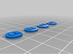 Gamma Wolves Weapon Tokens