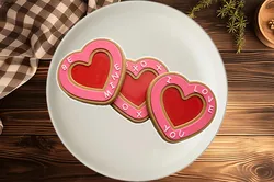 Jam-filled Valentine's Day Sugar Cookie Cusom