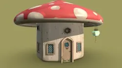Mushroom house