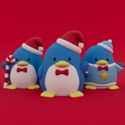 Other STL Descărcare - Christmas Special Cute Tuxedo Sam Collection - akash3dprints
