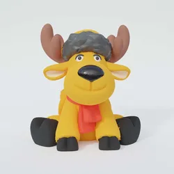 Other STL Descărcare - Cute Reindeer  - Anukalpgenesis3d