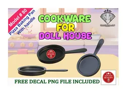 Other STL Download - Pizza Baking Pan With Handleby DIAMOND-LION