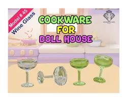 Other STL indir - Wine Glass - DIAMOND-LION