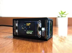 Raspberry Pi Pico + RTC + Display case
